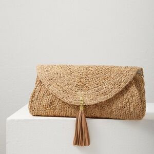 Tommy Bahama Raffia Clutch